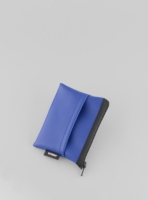 Card holder (blue) in vegan leather, made in Portugal by wetheknot.