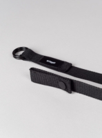 Minimalist belt in black, made in Portugal, by wetheknot.