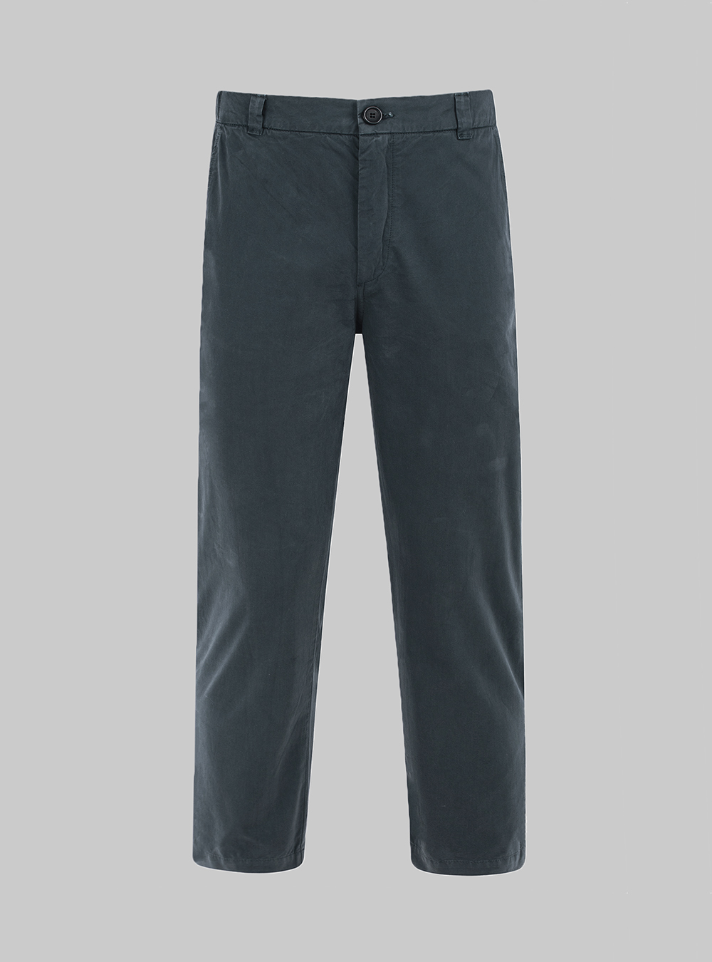 Essential chino pants (dark blue) in cotton, made in Portugal by wetheknot